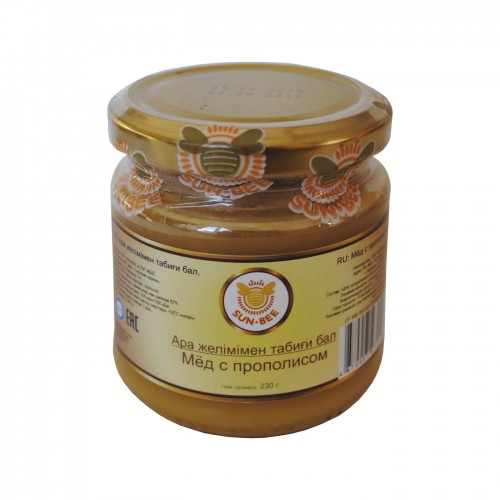 Прополис в меду 10% 230 гр.